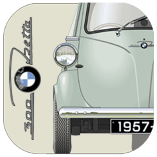 BMW Isetta 300 (3 wheel) 1957-62 Coaster 7